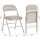 thumbnail image 3 of QinaQin Set de 2 sillas plegables de metal con asiento y respaldo acolchado, fáciles de guardar, ideales para casa, oficina, fiestas o uso interior y exterior, 3 of 7