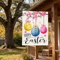 thumbnail image 6 of Linnome Easter Garden Flag Set for Yard Patio Outdoor Spring Holiday Decor Bunny Egg Themed Welcome Decoration, 6 of 6