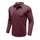 thumbnail image 4 of Blusa y camisa de manga larga con cuello vuelto para hombre, camisa de otoño invierno con botones y bolsillo, camisa de manga larga con cuello vuelto, camisa de poliéster para hombre, 4 of 6