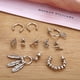 thumbnail image 4 of Fiudx Pendientes Bohemios con Diseño Geométrico de Perlas Redondas, Elegantes Joyas de Acetato Acrílico, Accesorio Versátil para Bodas, Fiestas y Reuniones, Regalo Perfecto para Madres, Novias y Amig, 4 of 6
