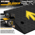thumbnail image 5 of Magshion 2 Pieces Rubber Curb,5.5" Rise 39" Length Heavy Duty Loading Driveway Ramp for Cars, Wheelchair, 5 of 7