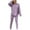Purple, variant on yievot Womens 2 Piece Outfits Oversized Lounge Sets Sweaters Cozy Knit Long Sleeve Pullover