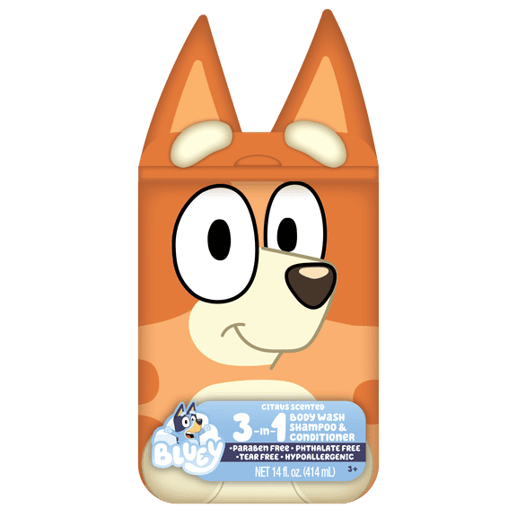 Bingo 3-in-1, Shampoo, Conditioner, and Body Wash, 14 fl oz, Citrus Scented