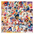 thumbnail image 3 of Paquete de pegatinas Wallys Darlings Anime, 50 unidades, 5-8 cm, impermeables, 3 of 4