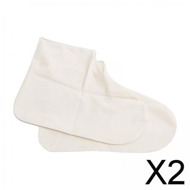 Cubiertas de zapatos de látex impermeables Colamx 2 piezas tamaño M y L