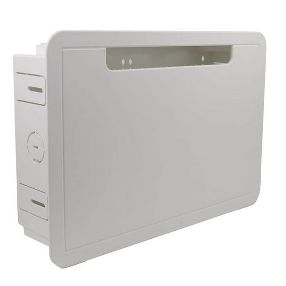 9 Inch in-Wall TV Media Box-Recessed Outlet&Network Enclosure for //Fire / One Connect