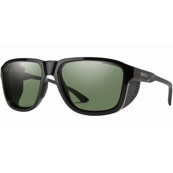 Smith Optics Embark Polarized ChromaPop Black Sunglasses with Side Shields - 20461780758L7