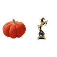 thumbnail image 1 of Almohadas de calabaza de Halloween, cojines de resina suave, estatua de caballo, figura decorativa, adorno multiusos, adecuado para dormitorio, sala d, 1 of 8