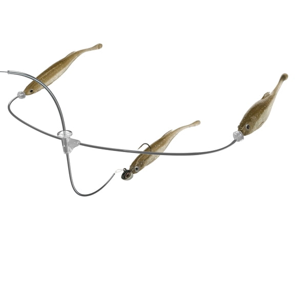 Berkley Triple Minnow Rig Kit, 5in, Tennessee Shad