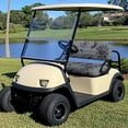 thumbnail image 2 of HUAICONG Golf Dog Silhouette Pattern Easy to Install Microfiber Towel Blanket, Universal Fit Day After Day Use Non-Slip Golf Cart Seat Covers 2 Piece for Club Car 2 Passenger Golf Cart Seats, 2 of 7