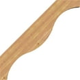 thumbnail image 3 of 5 1/2"W x 42"D x 42"H Funston Smooth Knee Brace, Western Red Cedar, 3 of 4