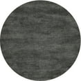 thumbnail image 1 of Ahgly Company Machine Washable Indoor Round Contemporary Gray Area Rugs, 8' Round, 1 of 7
