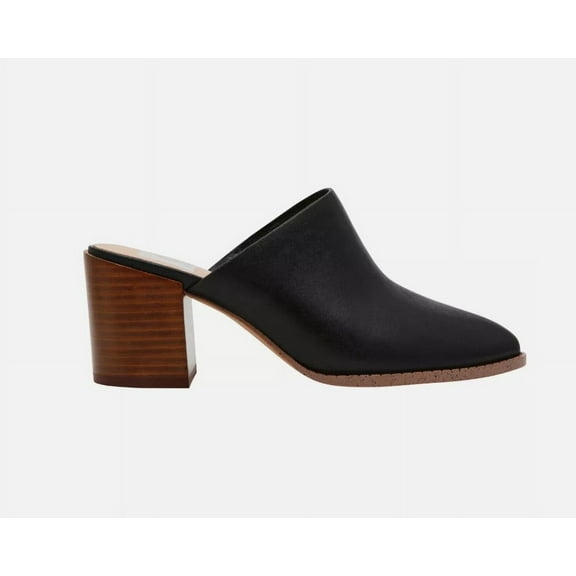 DV by Dolce Vita Ladies' Size 11 Heeled Mules Shoes, Black, New in Box