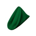 thumbnail image 5 of LA Linen 10-Pack Cloth Napkins, Washable Reusable Polyester Poplin Table Napkins, 18 by 18-Inch, Emerald Green, 5 of 8