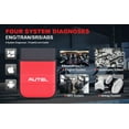thumbnail image 2 of Autel MaxiAP AP200H Auto Bluetooth OBDII Scanner with Health Snapshot 4 Systems: Engine Transmission SRS ABS Free iOS & Android APP MIL Live Data OBD2 Code Reader Advanced AL329 AL319, 2 of 8