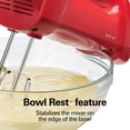 thumbnail image 5 of Hamilton Beach Electric Hand Mixer with QuickBurst, 6-Speed Corded, 250W, 3 Attachments and Snap-On Storage, Red, 5 of 8