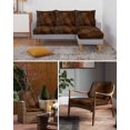 thumbnail image 6 of Retro Wooden Board Couch Cushion Covers Stretch, Washable Sofa Seat Covers Individual Seat Cushion Sofa Slipcovers Western Country Farmhouse Brown Wood Couch Cover Furniture Protector S-1PCS, 6 of 7
