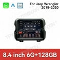 thumbnail image 2 of TPXINXIN 8.4 Inch Screen Car Radio For Jeep Wrangler 2018-2020 Android GPS Navigation Multimedia Video Player Stereo Receiver Head Unit, 2 of 11