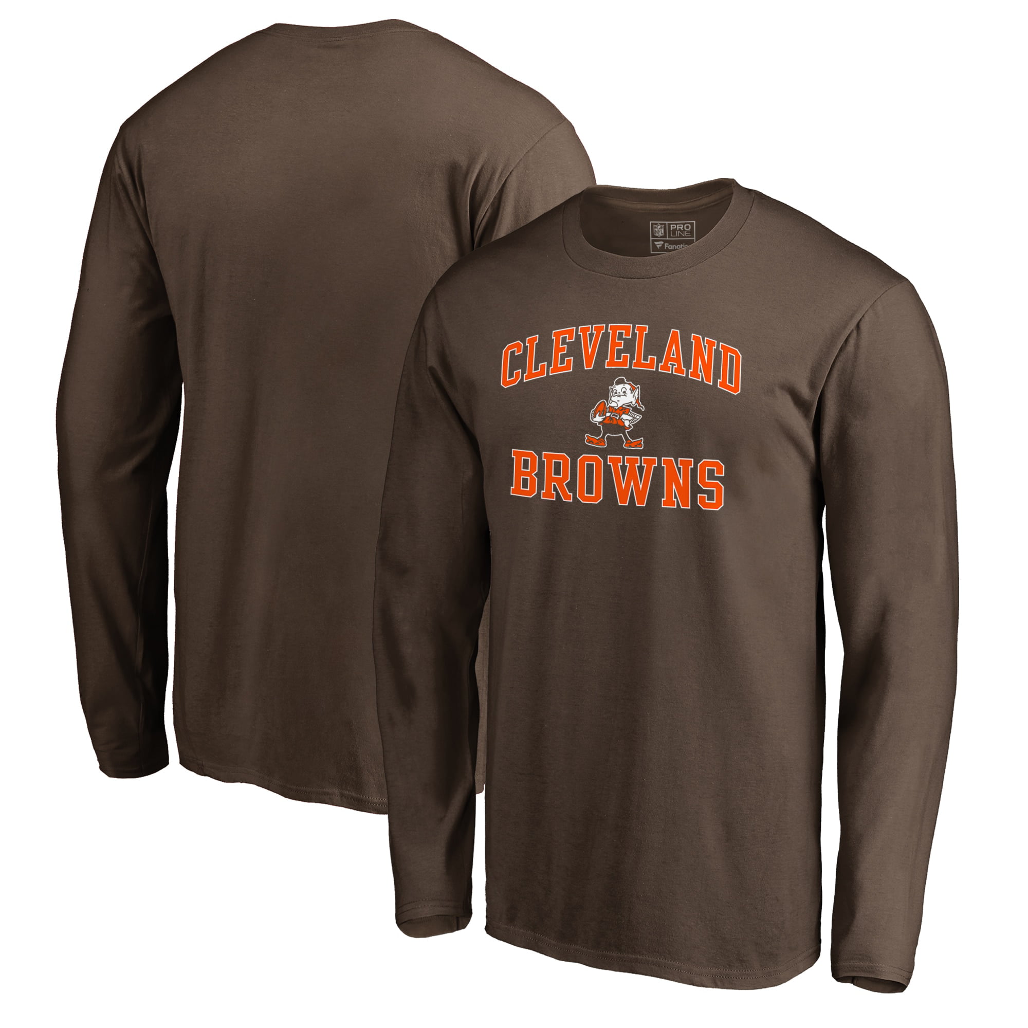 US Football Cleveland Browns T-Shirts Mens Short Sleeve Tee Workout Top S-5XL