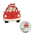 thumbnail image 3 of Reloj de pared decorativo navideño Reloj de dormitorio infantil de dibujos animados Reloj impreso para sala de estar sd001 Noticed HA001595-01, 3 of 6