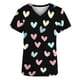 thumbnail image 2 of TaTaai Lightweight Holiday Print Top for Women, V Neck Short Sleeve Casual Blouse with Pockets, Valentine's Day Shirt for Gifting Gift, 2 of 5