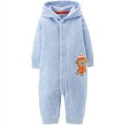 Child of Mine Newborn Baby Boy Character Microfleece Jumpsuit