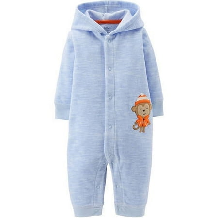 Child of Mine Newborn Baby Boy Character Microfleece Jumpsuit