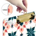 thumbnail image 6 of FORMRS Acrylic Clipboard with Low Profile Clip Standard A4 Letter Size, 12.5" x 9", Flowers Geometric Pattern, 6 of 8