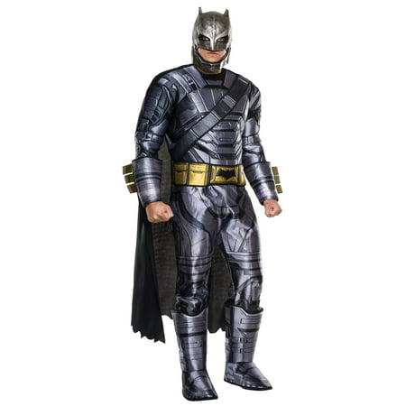 Adult Batman V Superman: Dawn of Justice- Deluxe Batman Armored