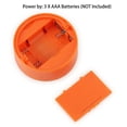 thumbnail image 7 of Gustave Halloween LED Pumpkin Lights Flameless Candles with Remote & Timer, Battery Operated Orange Jack-O-Lantern Night Lamp Party Fall Decorations, 7 of 7