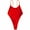 Red, variant on Vedolay Swimsuit Coverup Women One Piece Swimsuit High Neck Plunge Mesh Ruched Monokini Swimwear,White M