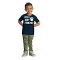 thumbnail image 3 of Dogs Mans Best Friend Cute Toddler Boy Girl T Shirt Infant Toddler Brisco Brands 4T, 3 of 6