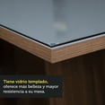 thumbnail image 4 of Juego de Comedor Madesa Mesa con Tapa de Vidrio y 6 Sillas Marrón/Gris/Imperial, 4 of 7
