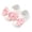 Pink, variant on Kureaily Baby Toddler Non Slip Socks Little Girls Cute Flowers Bowknot Cartoon Floor Socks ,kids short crew socks Size S ,Orange