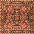 thumbnail image 1 of Ahgly Company Indoor Square Persian Orange Traditional Area Rugs, 7' Square, 1 of 4