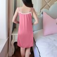 thumbnail image 6 of HomeGardon Nightgowns for Women,Summer Dresses Fashion Women V-Neck Casual Solid Sleeveless Sleepshirts Dress, 6 of 7
