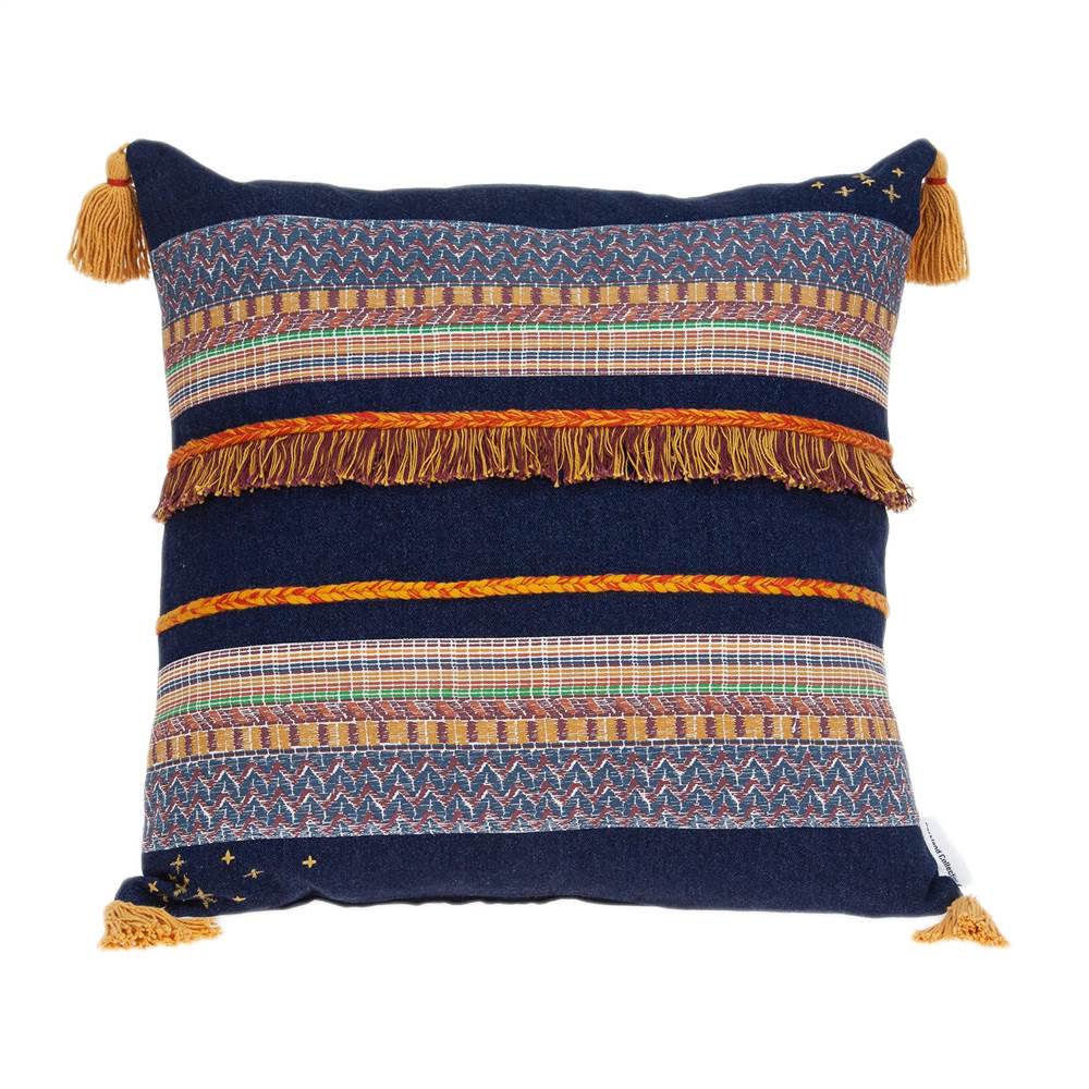 Bohemian Square Pillow Cover in Multicolor