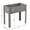 31*16*30'' Grey, variant on LIANGKA 48x24x30 Inch Elevated Wooden Raised Garden Bed with Legs Fir Wood Outdoor Planter Box with Liner for Vegetables Herbs Flowers