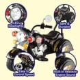 thumbnail image 4 of Lil' Rider Ride-On Electric Motorcycle for Kids with Flame Decals (Black), 4 of 8