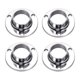 thumbnail image 1 of Soporte de Brida para Barra de Armario Unique Bargains, 22mm/0.87 pulgadas, Soporte de Socket para Vestidor 4Pcs, 1 of 4