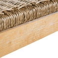 thumbnail image 6 of Christopher Knight Home 25.8" Boho Bar Stools, Backless Chairs with Wicker Seat, Wood Frame, Natural, Set of 2, 6 of 11