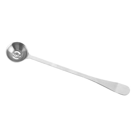 

HOMEMAXS Long Handle Spoon Colander Strainer Spoon Stainless Steel Seasoning Scoop Colander