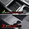 thumbnail image 3 of Center Console Organizer Tray For 2024 Accessories Cup Holder Insert Armrest Hidden Storage Box, 3 of 5