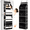 Black-1PC, variant on VOZOGO 1 Pack Over Door Organizer with 4 Large Pockets 8 Mesh Side Pockets, 60 lbs Weight Capacity Hanging Storage Organizer with Clear Window Kids Toys, Shoes, Diapers