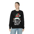 thumbnail image 6 of Librarian Elf Christmas Unisex Sweatshirt, S-2XL Holidays Xmas Elves, 6 of 9