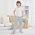 thumbnail image 6 of Kids' Pajama Pants Soft Relaxed Fit Sleep Pants Lounge Pants with Pockets Cute Little Dog Pattern X-Large, 6 of 9
