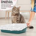 thumbnail image 4 of Alfapet Kitty Cat Litter Box Disposable, Elastic Liners- 12-Count-For Medium And Large, Size Litter Pans- With Sta-Put Technology For Firm, Easy Fit- Quick + Clever Waste Cleaners, 4 of 5