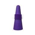 thumbnail image 5 of 10Pcs Bouteilles de Vin Bouchons Boire Boisson Couvercles Inodores Bouteille Réutilisable en Acier Inoxydable Bouchon Forme de Cône Ergonomique Gadget de Cuisine Violet, 5 of 5