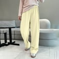 thumbnail image 5 of Vetsdori Fleece Pajamas Pants for Women PJS Sleepwear Soft Plus Size, Solid Color Casual Womens Sleep Pants Warm, 5 of 5