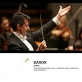 thumbnail image 2 of Toyvian Portable White Music Conductor Baton Easy to Hold for Orchestra Performance, 2 of 8